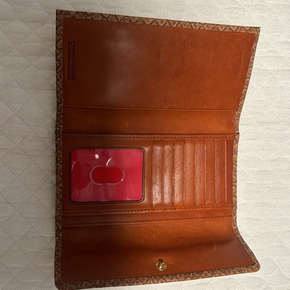 EUC DOONEY BOURKE WALLET BROWN - Picture 2 of 4